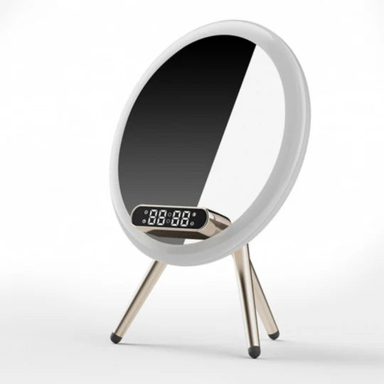 Magic Mirror Q6 With Light Wireless Charging 15w Bluetooth clock