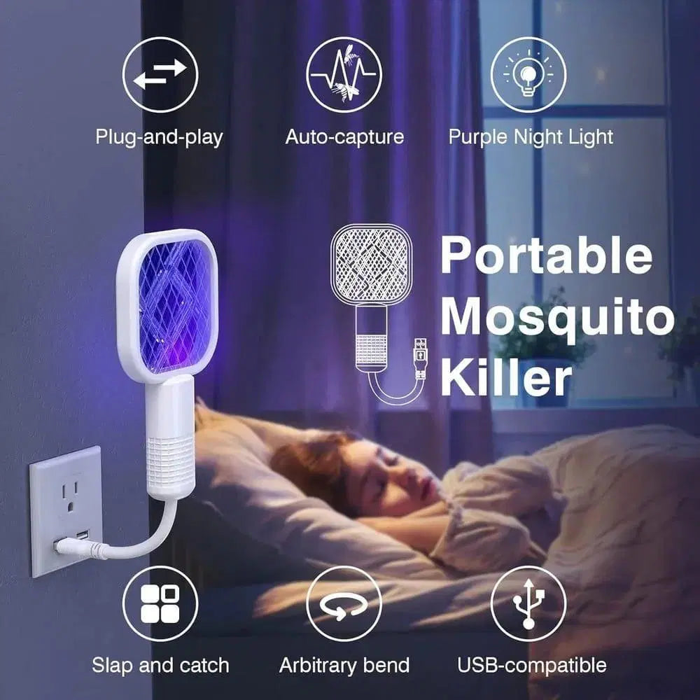 Multicolor Electric Mosquito Swatter