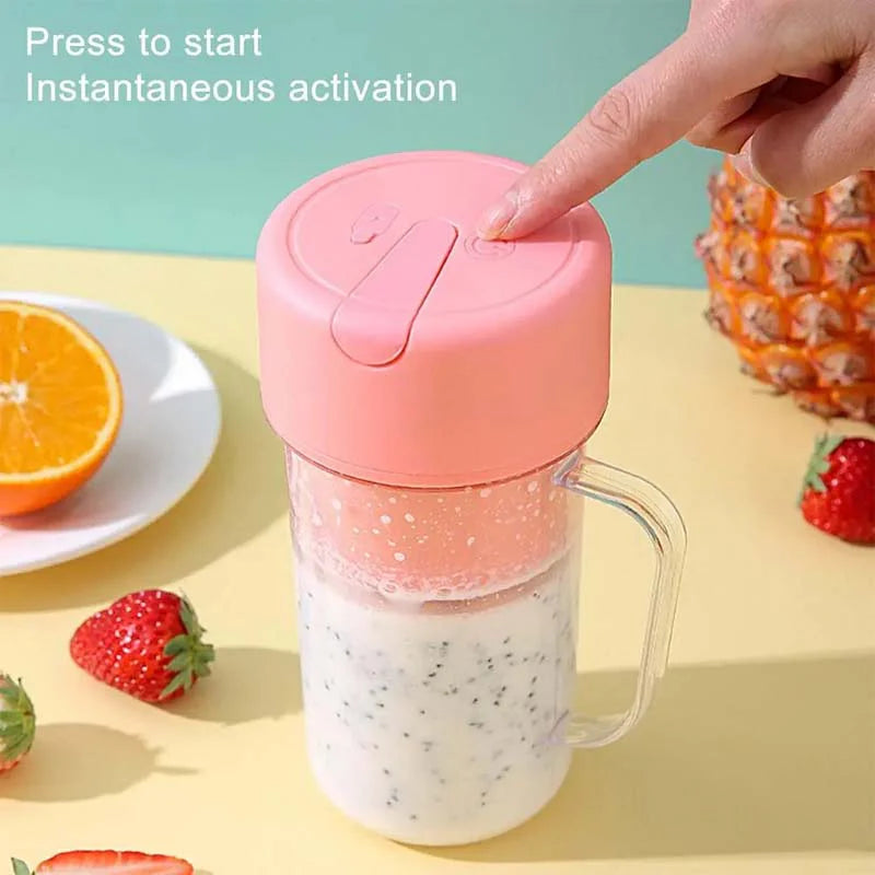 Portable Juicer Cup Blender Straw Juicer