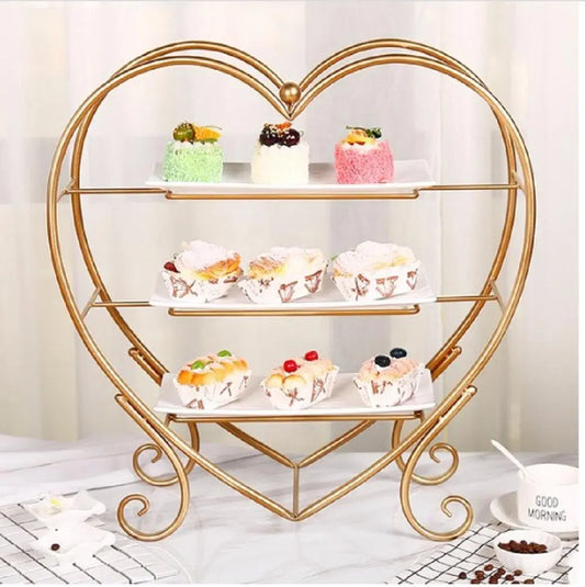 Golden Melamine Trays Set